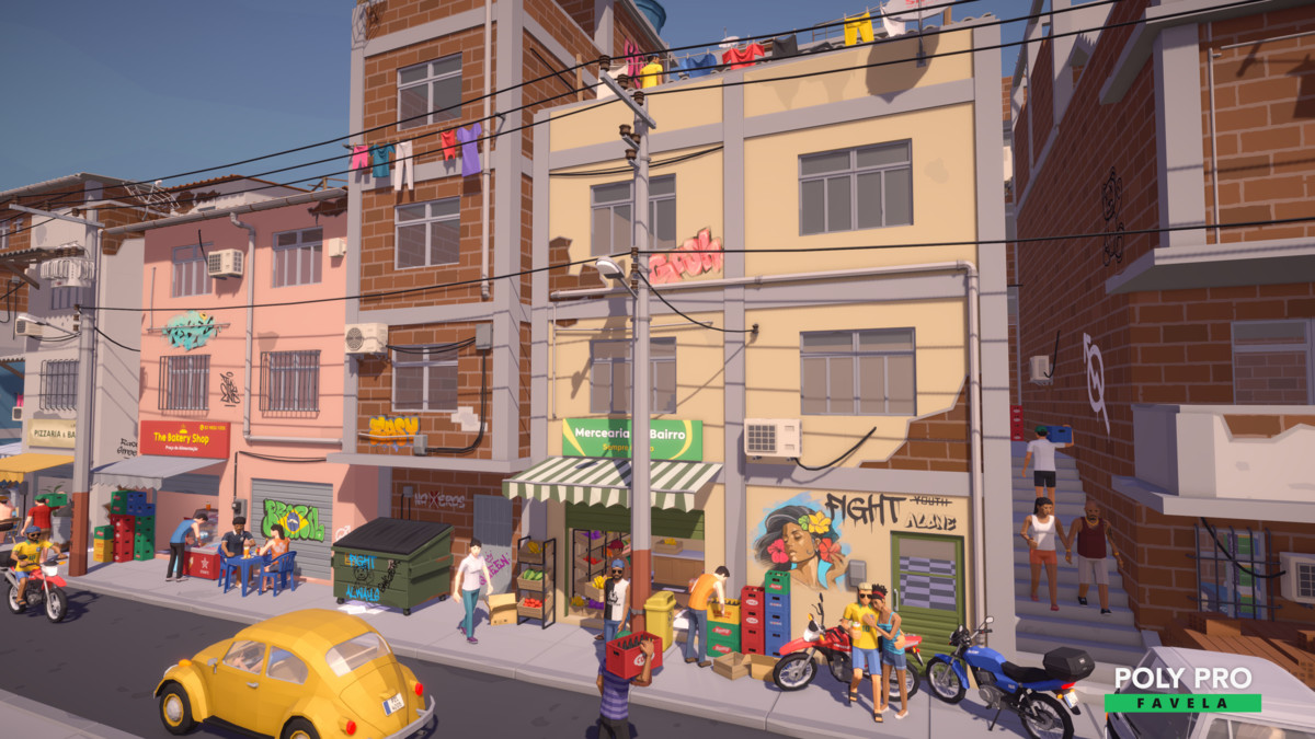 Poly Pro Favela - Low Poly Assets
