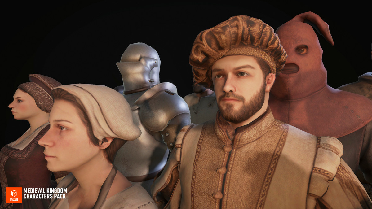 Medieval Kingdom Characters Pack