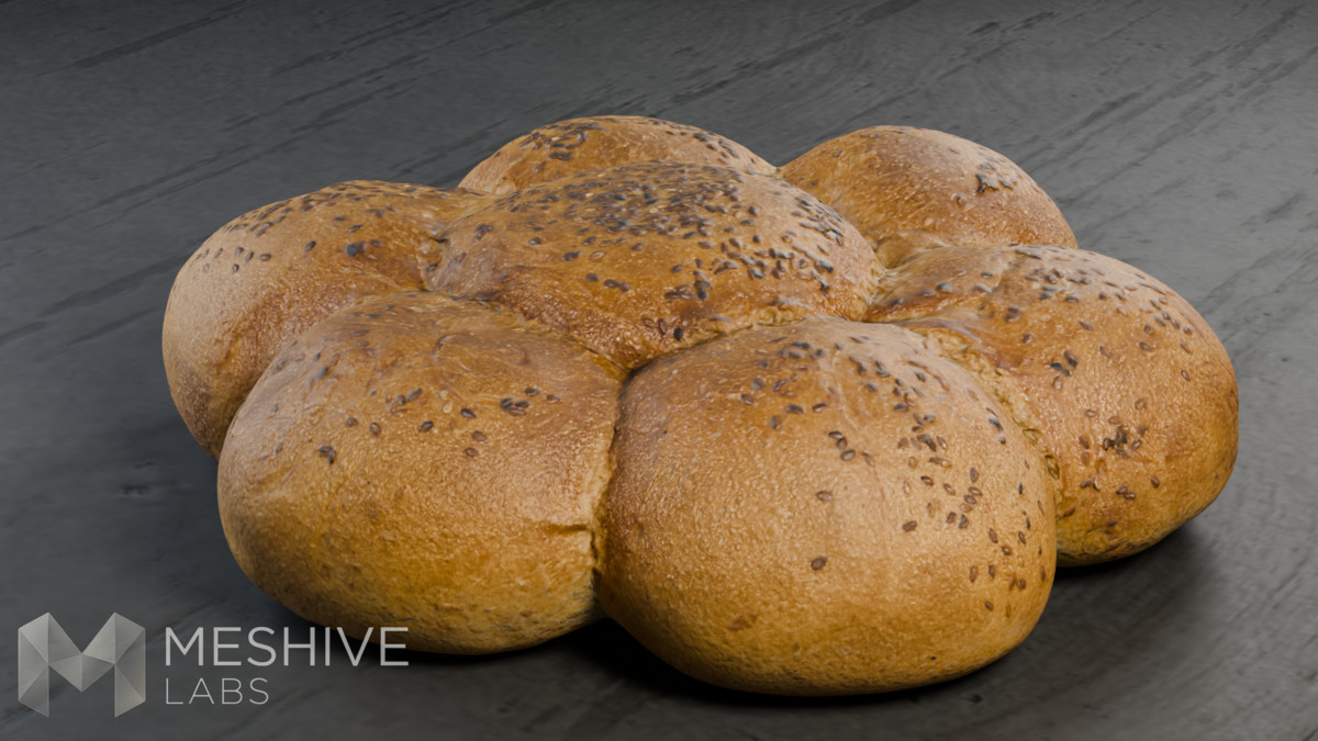 Artisan Bread Pack 5 Photorealistic Props