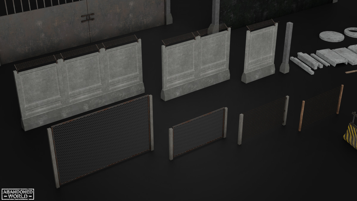 Concrete Blocks and Modular Fences