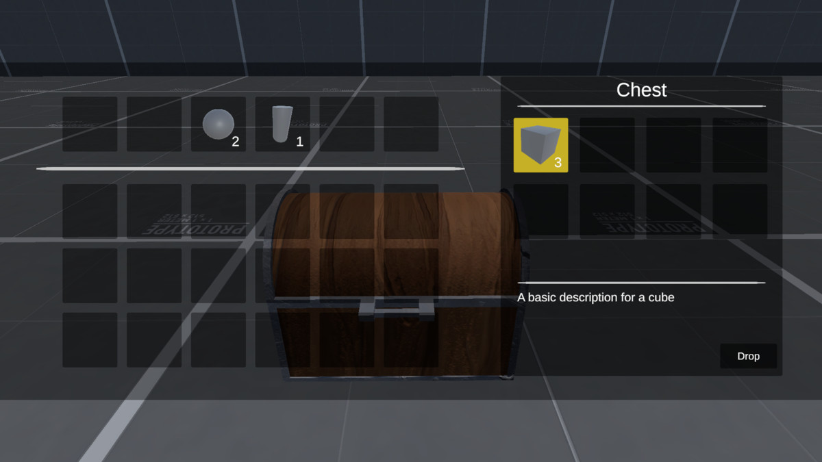 Item Inventory System 3D