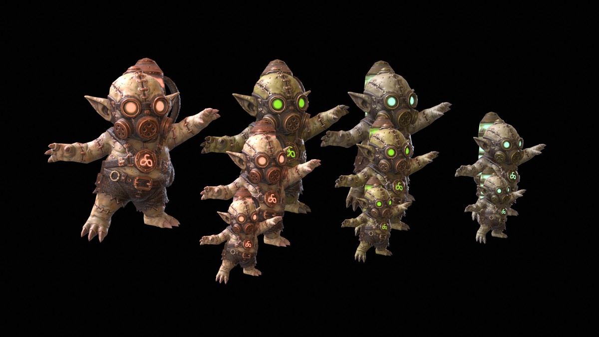 Chibi Necro Zombie Goblin