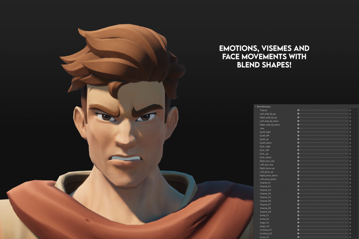 Stylized Medieval Modular Characters