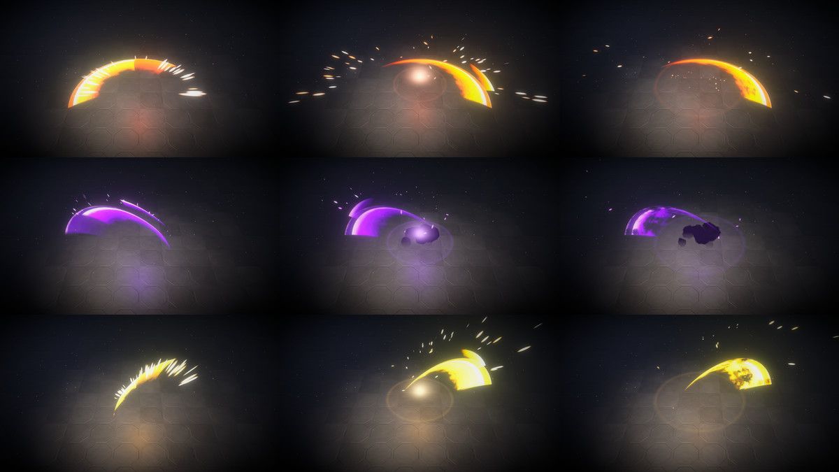 Stylized Combat VFX - 150 Effects