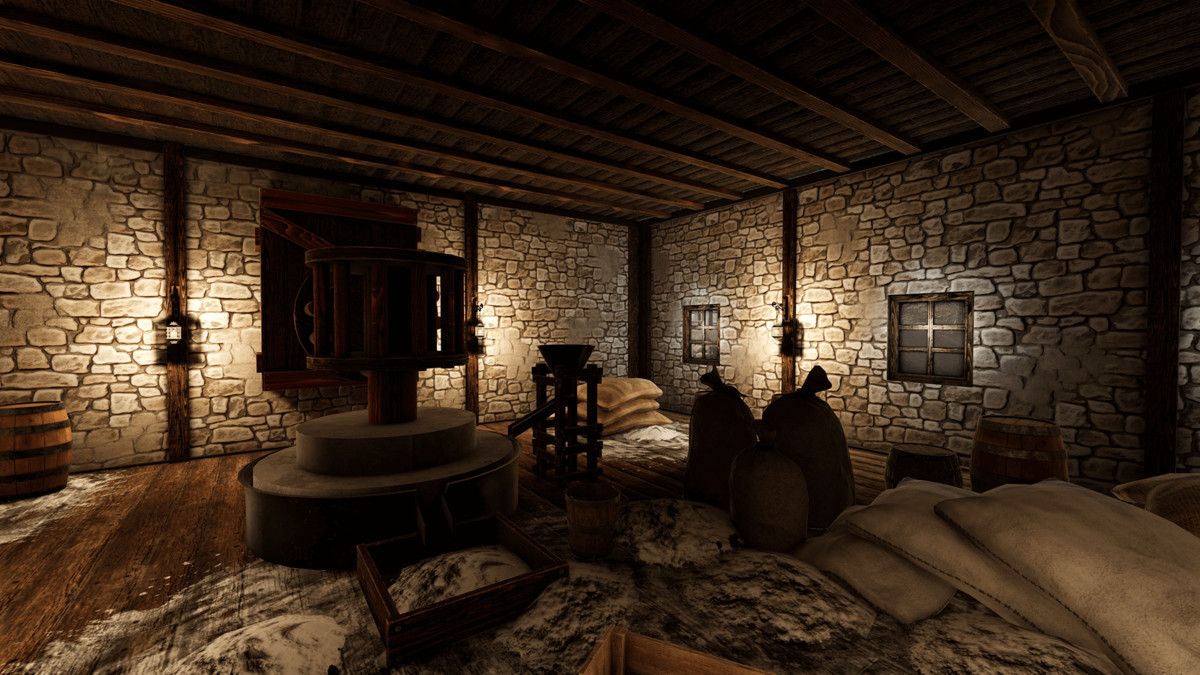 Fantasy Watermill House (URP)