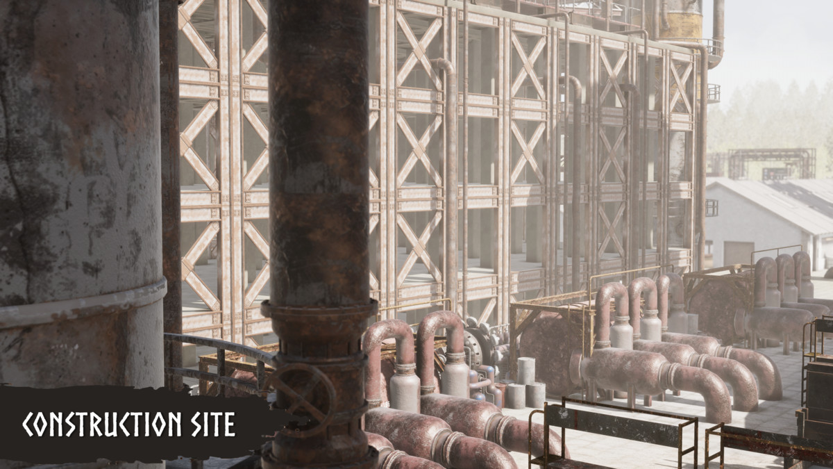 Industrial Factory (Factory, Warehouse, Industrial Factory, Modular Factory)