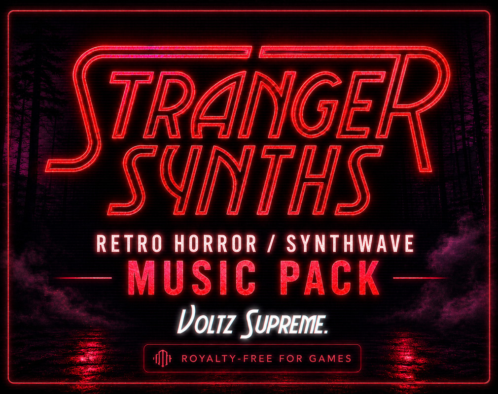 Stranger Synths - Retro Synthwave Horror Music