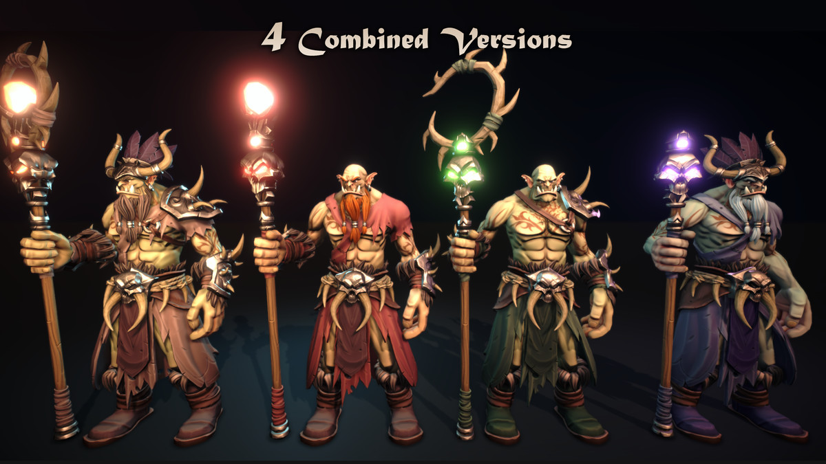 Stylized Orc Shaman