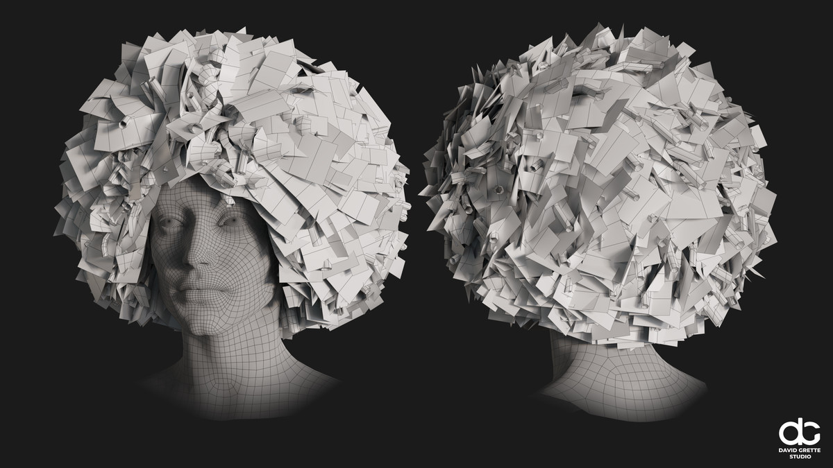 ULTIMATE HAIRSTYLE PACK 2026 | 20 PIECES | REALISTIC | Rigged hair, low-poly