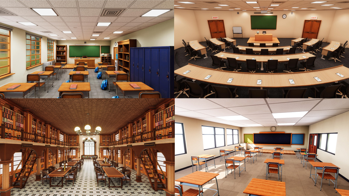 Educational Interior Pack