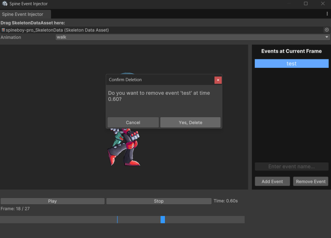 Spine Event Injector – Add Events For Unity