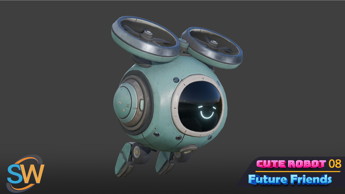 Cute Robot 08 – Future Friends