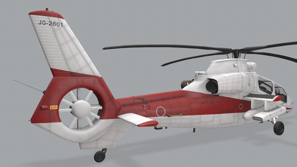 OH-1 Ninja JGSDF White Static (446)