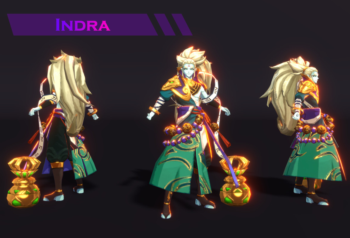 Indra and Agni
