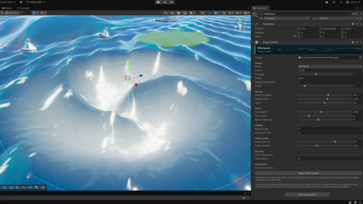 OceanCore – Dynamic Ocean, Lakes & Rivers