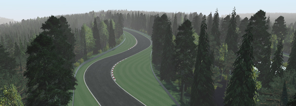 Realistic Race Track Schwarzwald