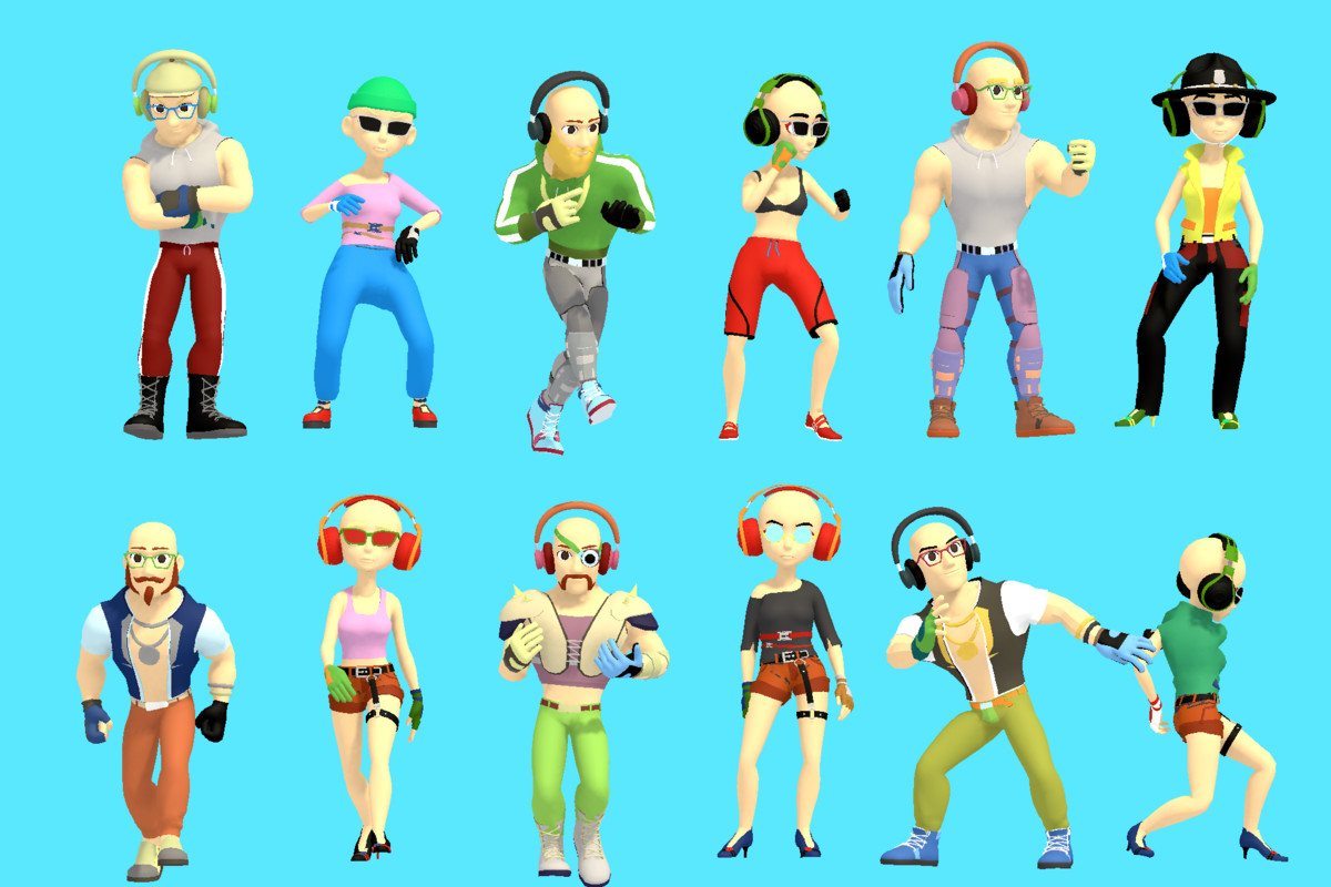 Stylized Criminal Characters