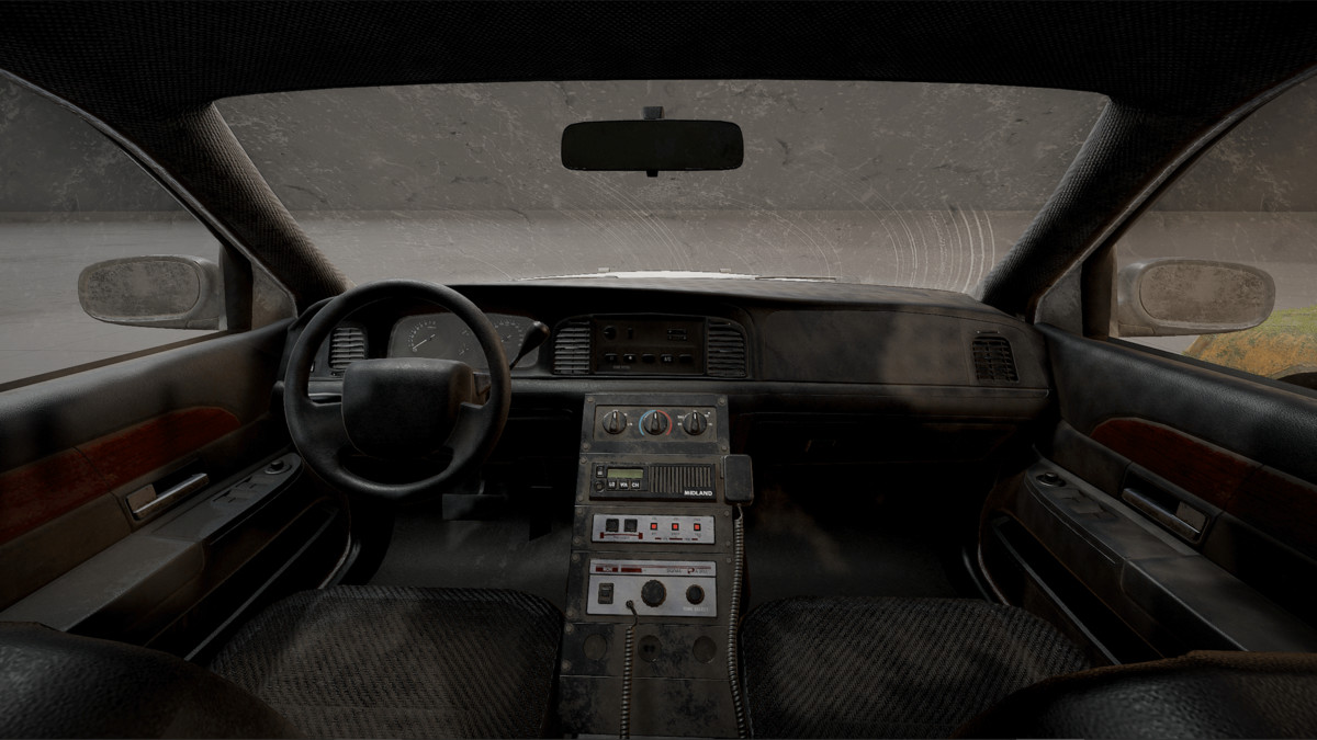 Abandoned Sedan - Taxi / Police / Sheriff
