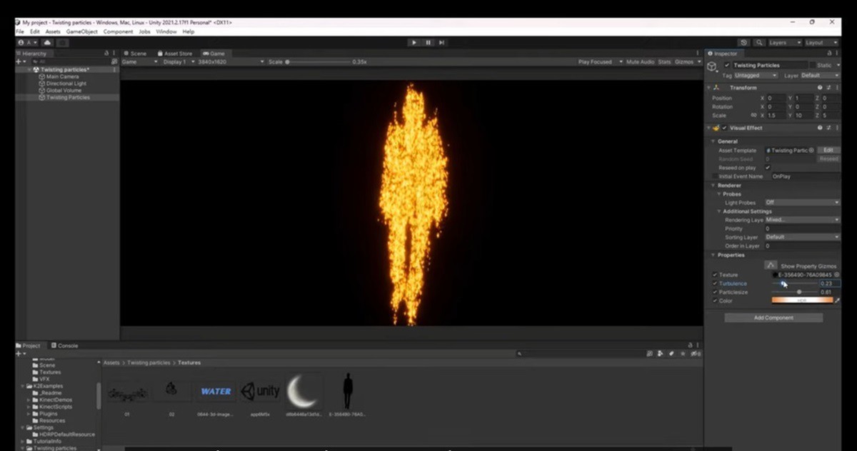VFX Graph - Image Dissolve & Distortion Particles