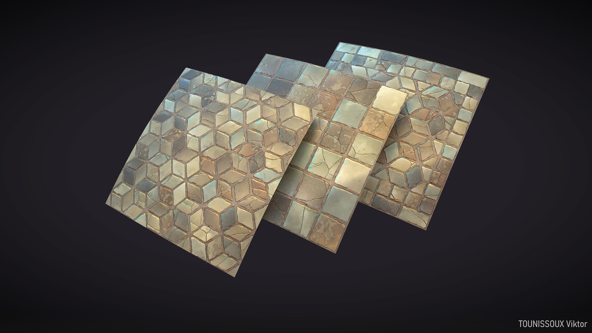 56 Stylized GypsumFloor Texture Pack
