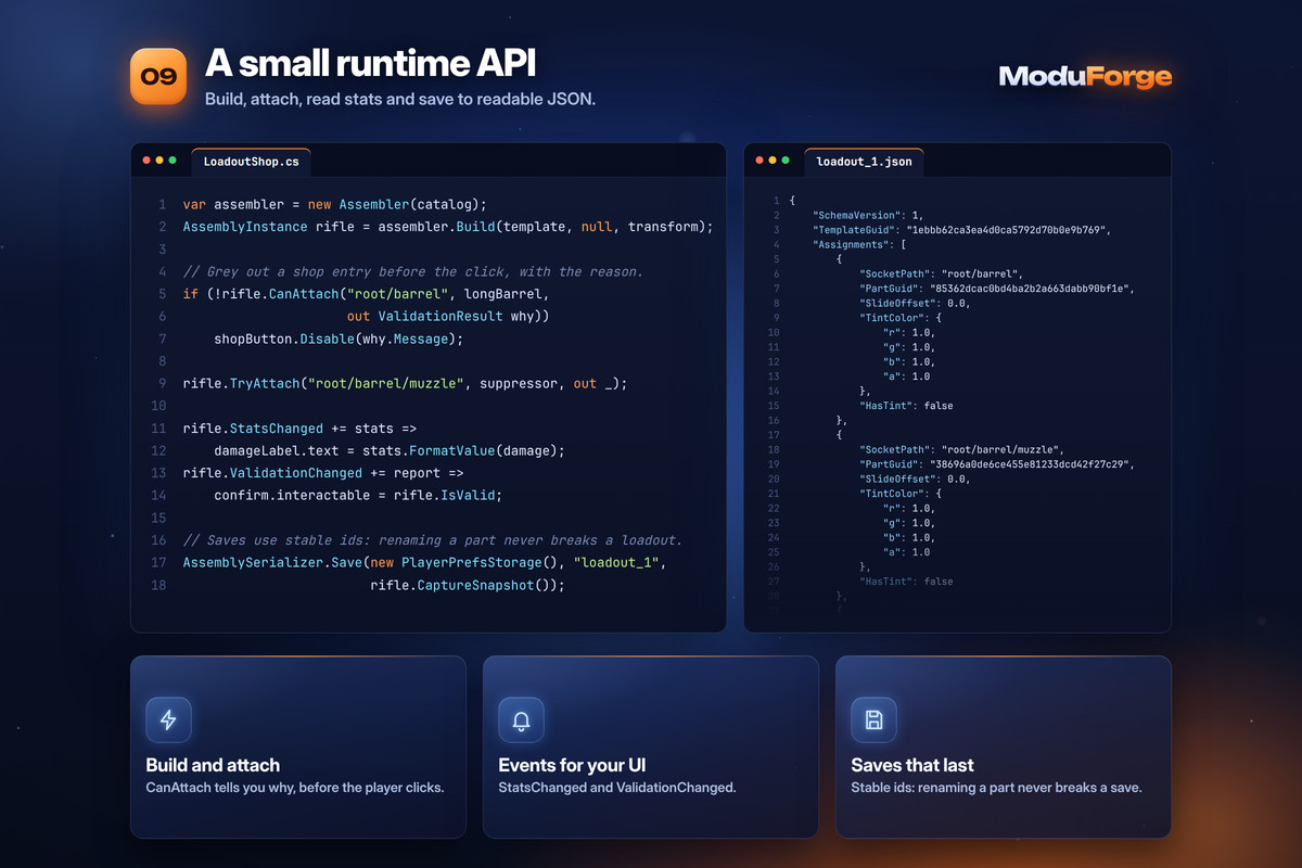 ModuForge — Modular Customization System
