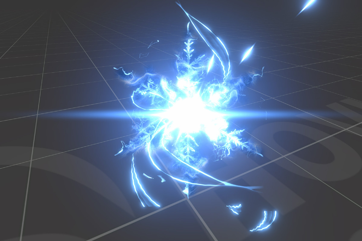 Realistic RPG ice and snow effects set