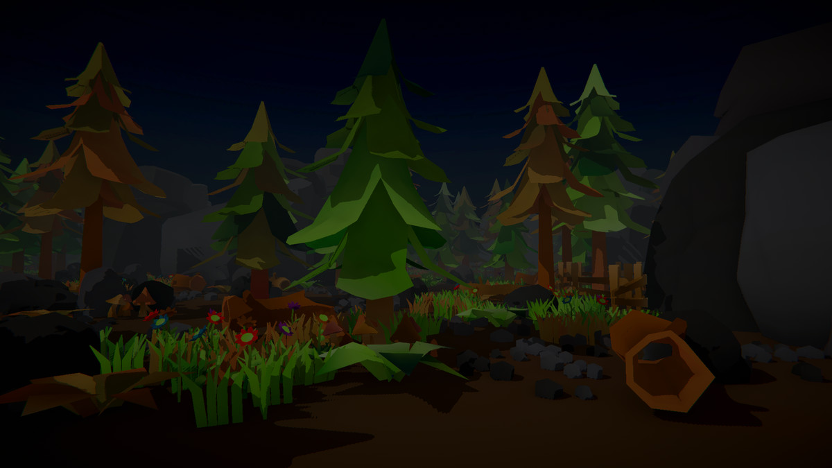 Polygonal Woodlands Nature Asset Package