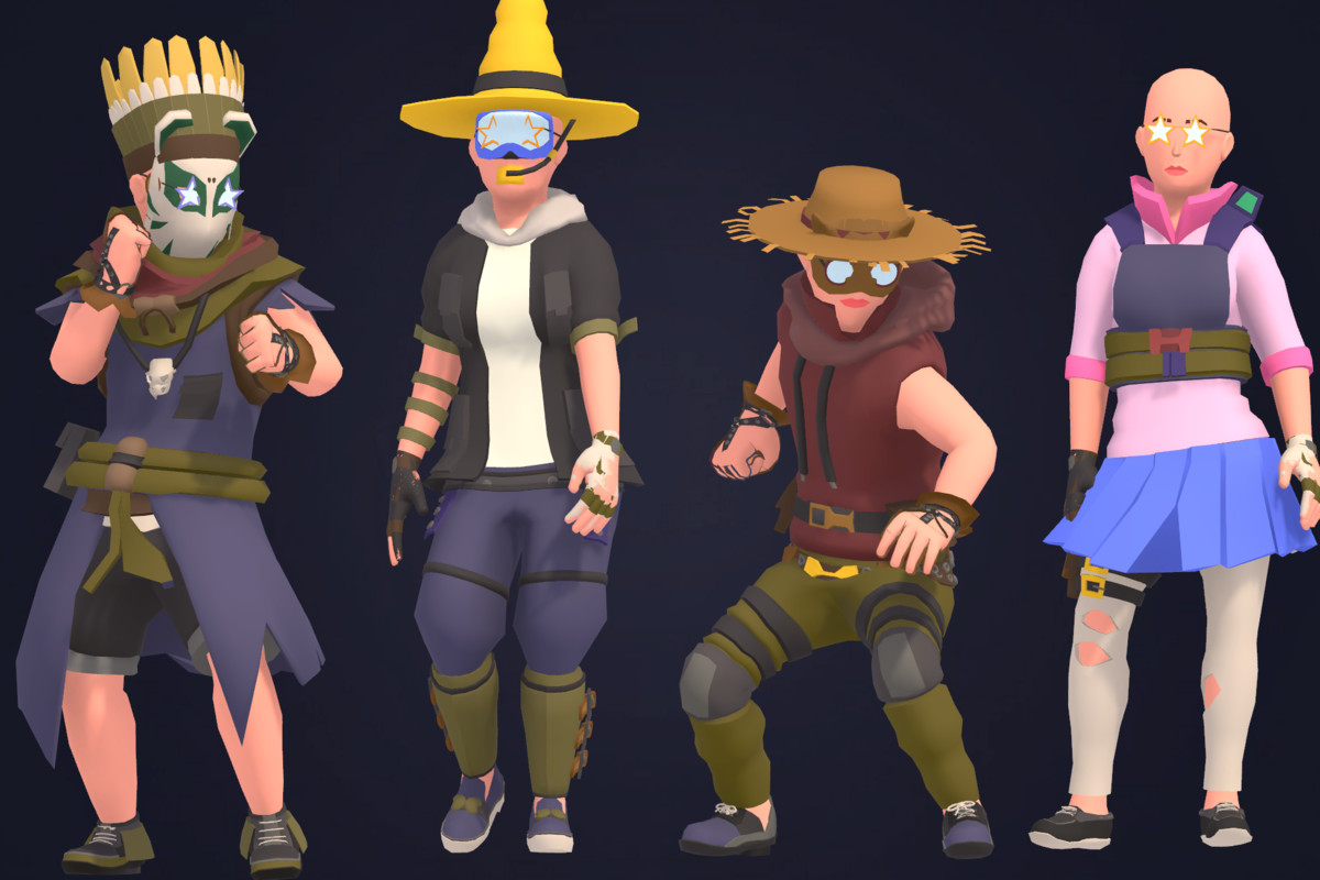 Customizable 3D Funny Characters Bundle