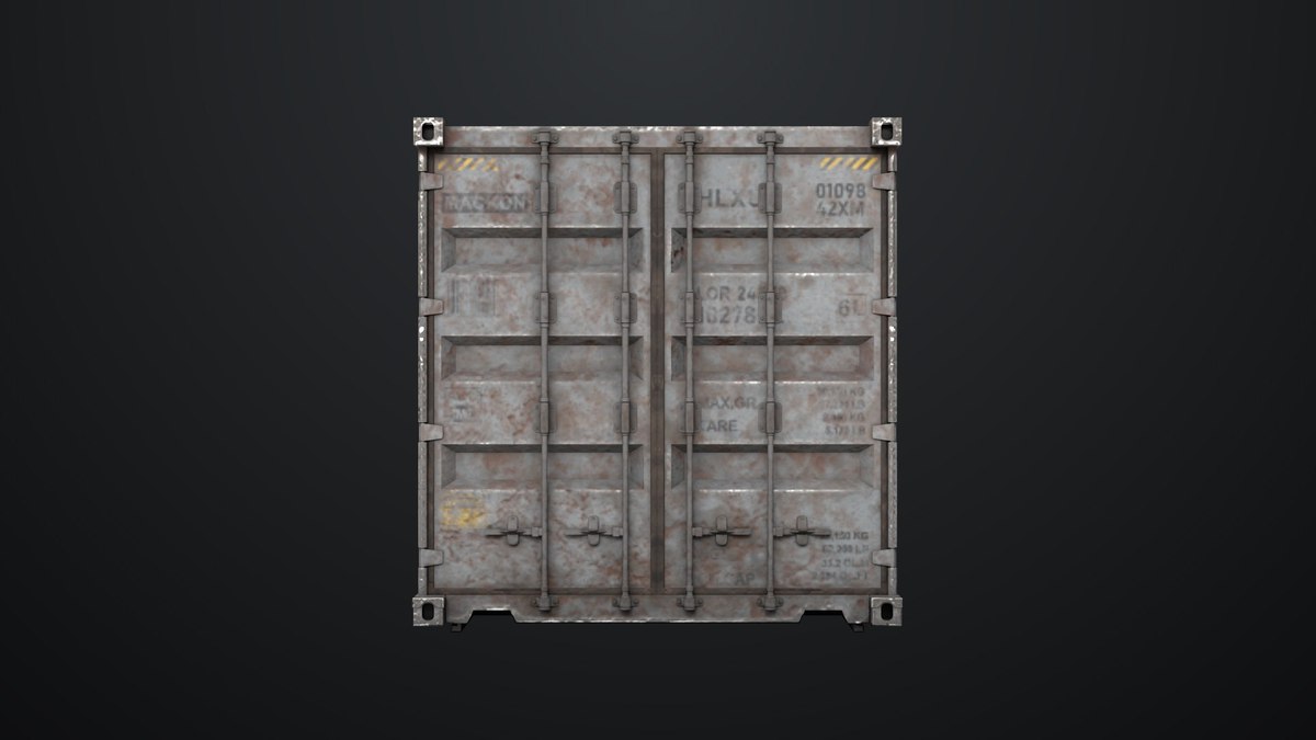 5 Cargo Dusty Container 20ft Single Mat