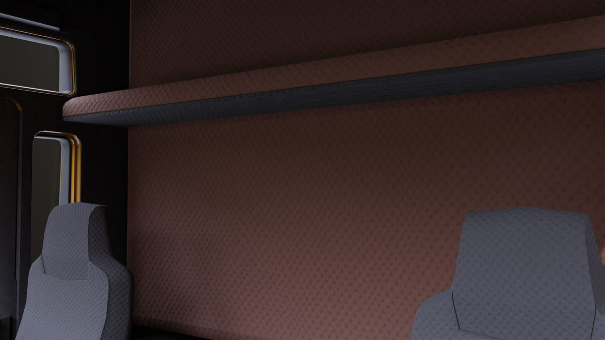 Heavy Truck 04 Chassis Yellow