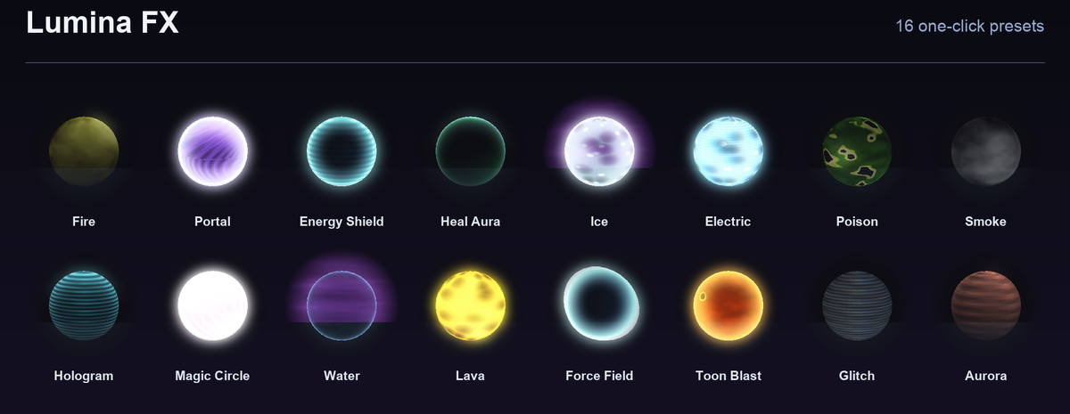 Lumina FX - VFX Shader