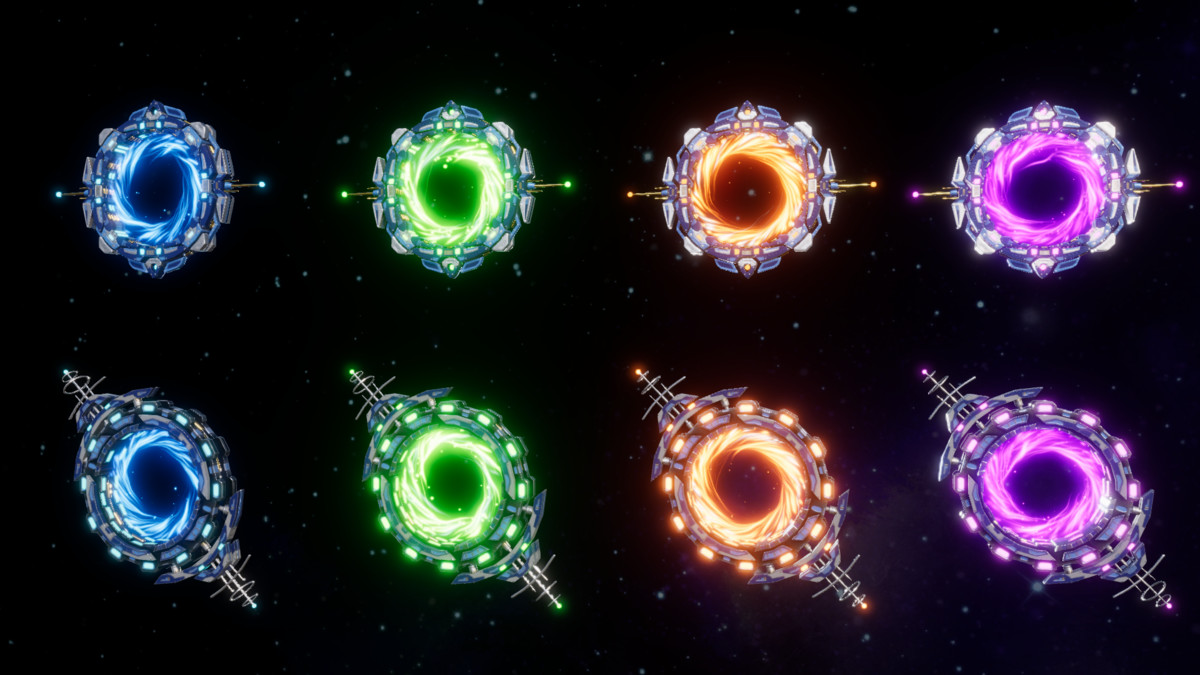 Sci-Fi Space Portal Gates Pack