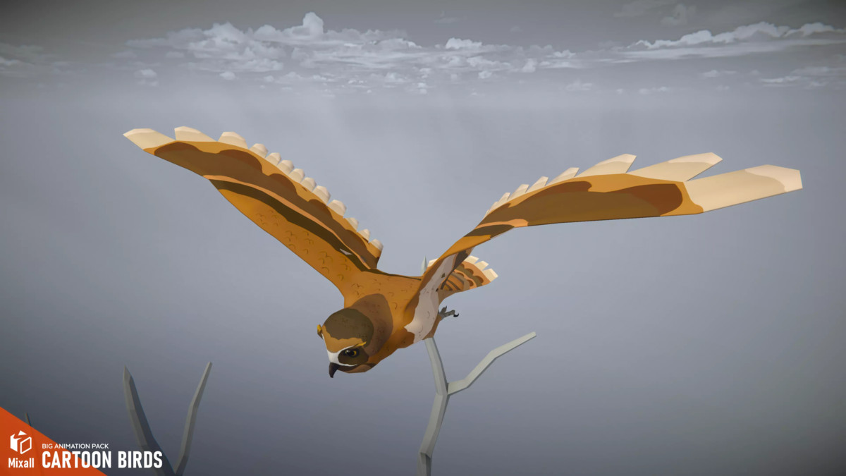 Animals pack - birds, reptiles and others