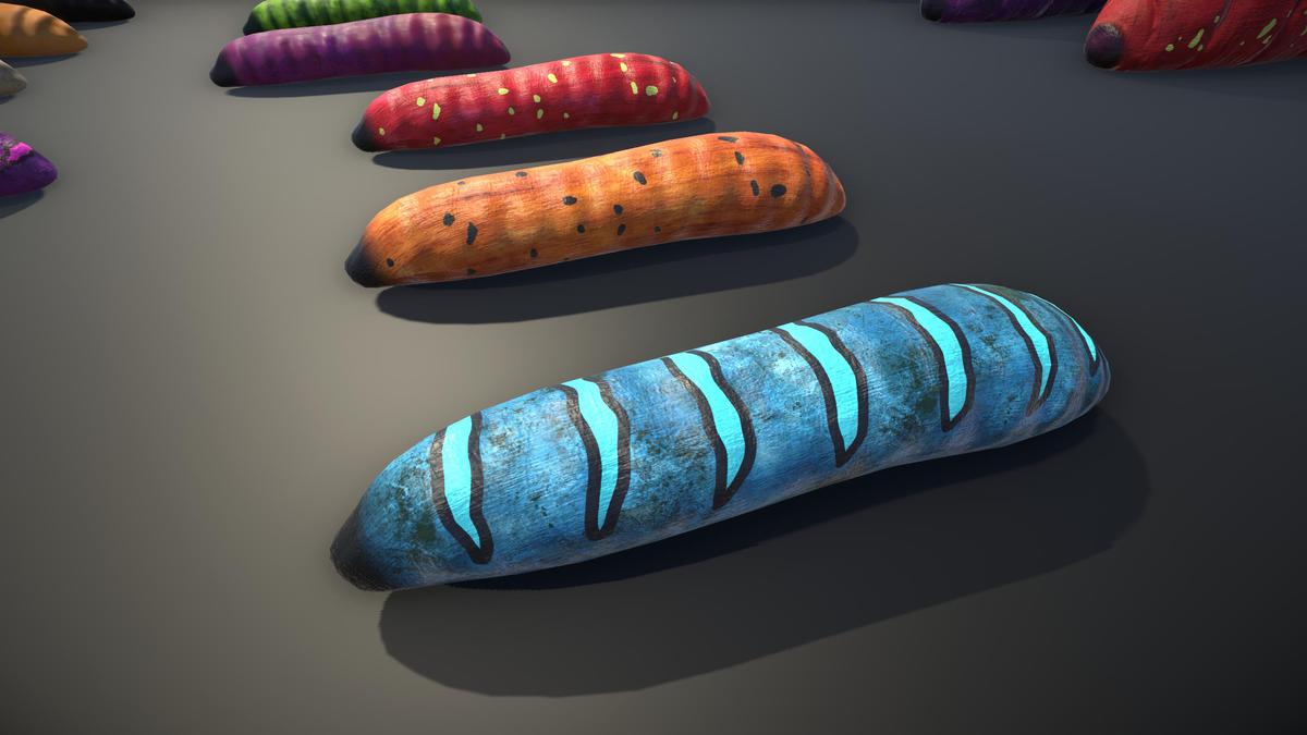 Frozen Winter Worms(Customizable)