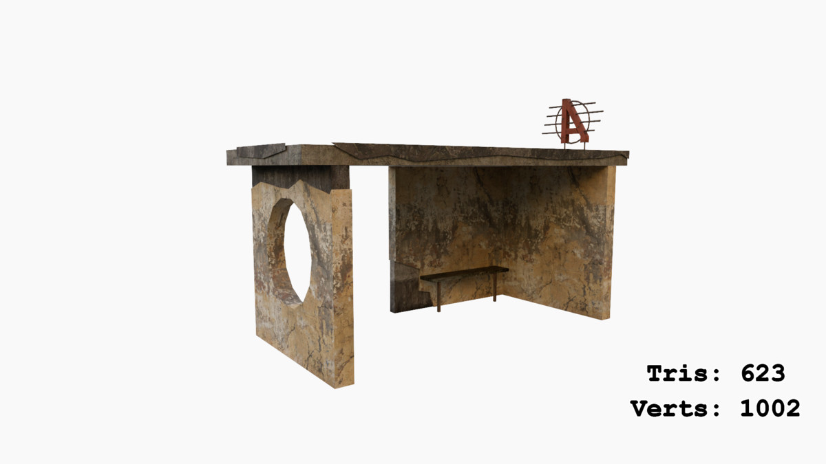 Abandoned Apocalyptic Buildings Mega Pack