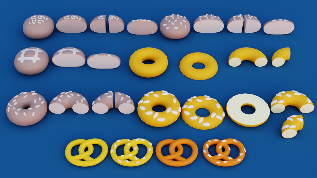 Cartoon Bakery & Pastry Pack