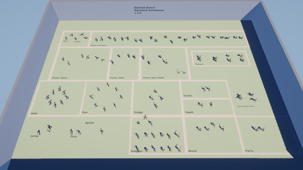Stylized Sword Animations