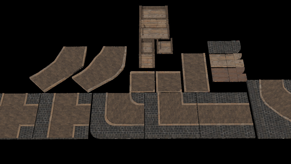 Medieval City Constructor - Modular Town & Props - 178 Prefabs