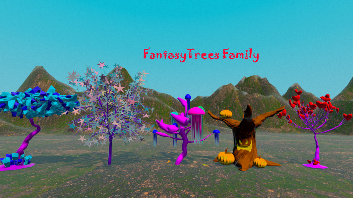 FogWood - Stylized Trees Procedural Vegetation Pack