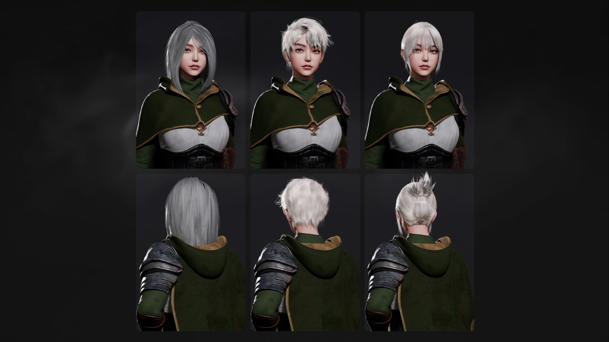 Swordsman Girl - RPG Dark Fantasy Modular Female