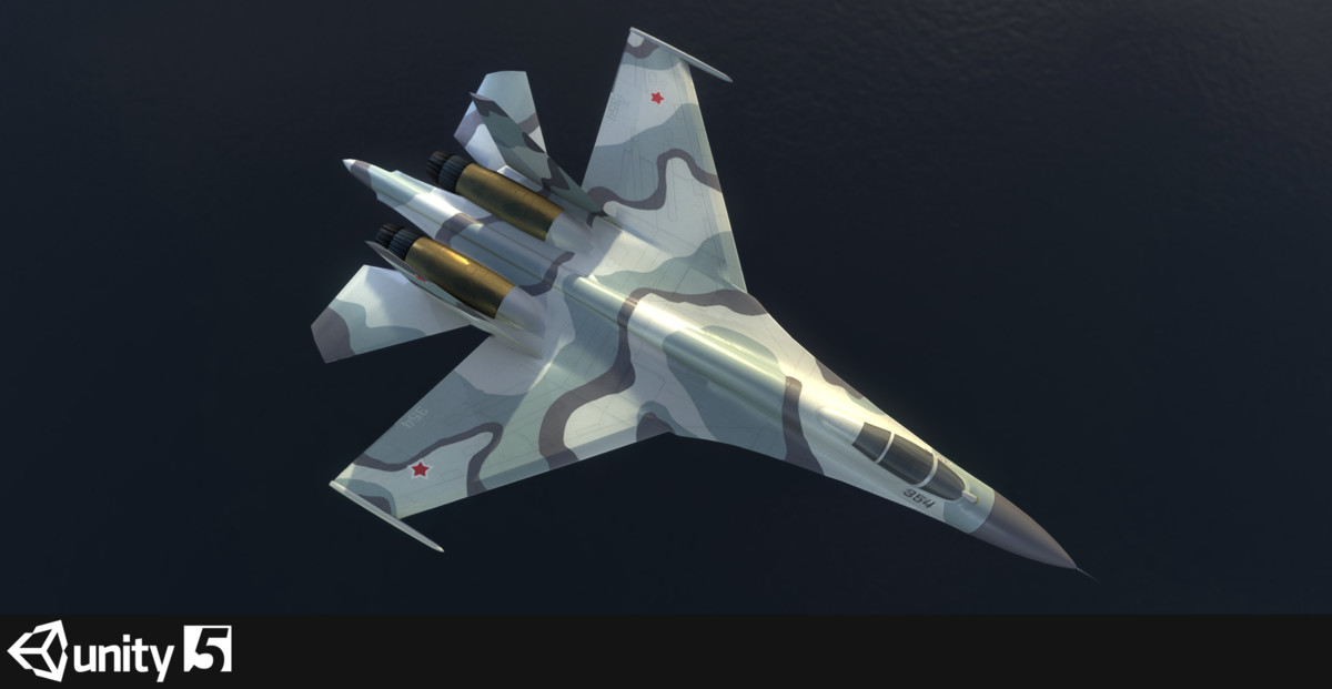 SU 27 Jet Plane