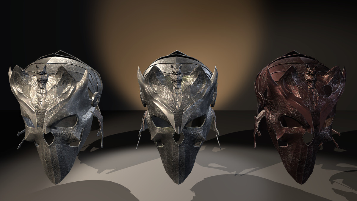 Medieval Fantasy Knights Helmets Pack