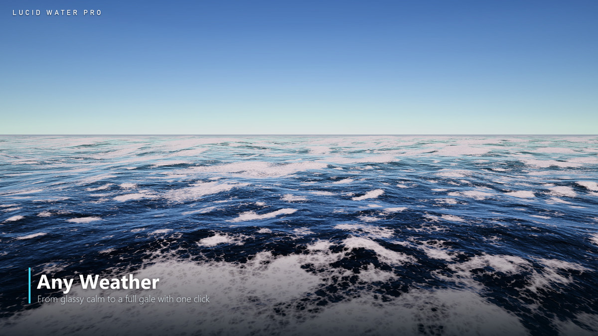 Lucid Water Pro - Ocean / Water + Physics for URP