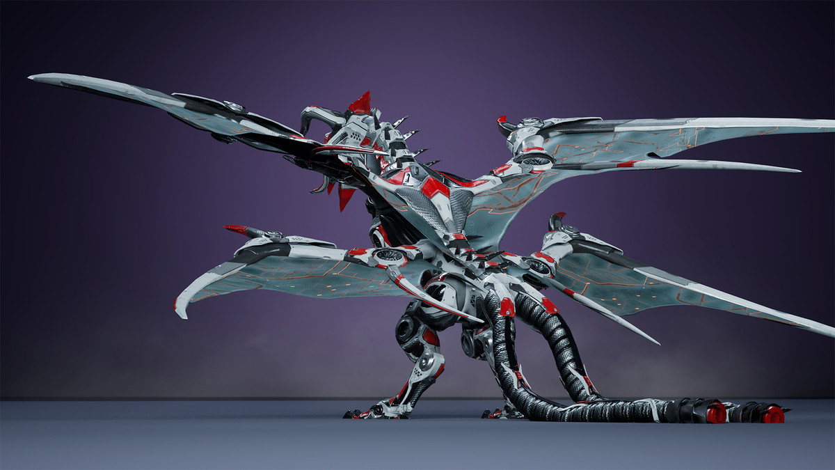 Sci-Fi Dragon 4Wings