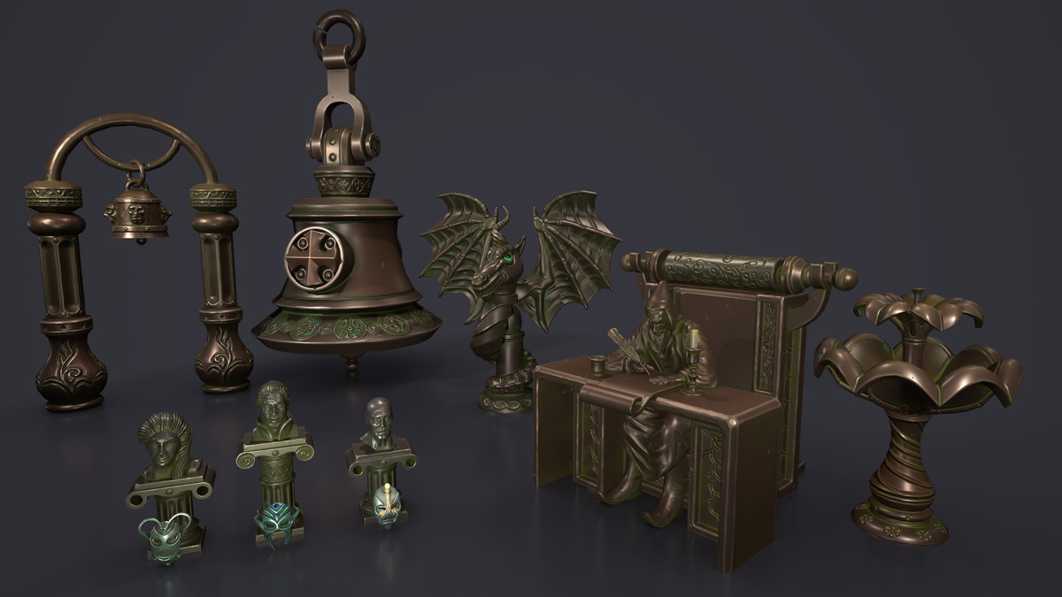 Fantasy Statues 2 Pack