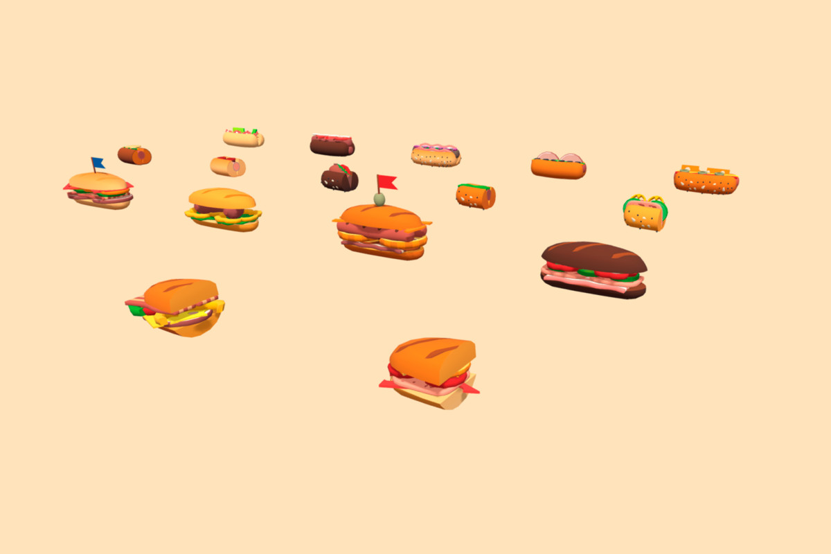 Low Poly Ultimate Modular Fast Food Pack (700+ Props)