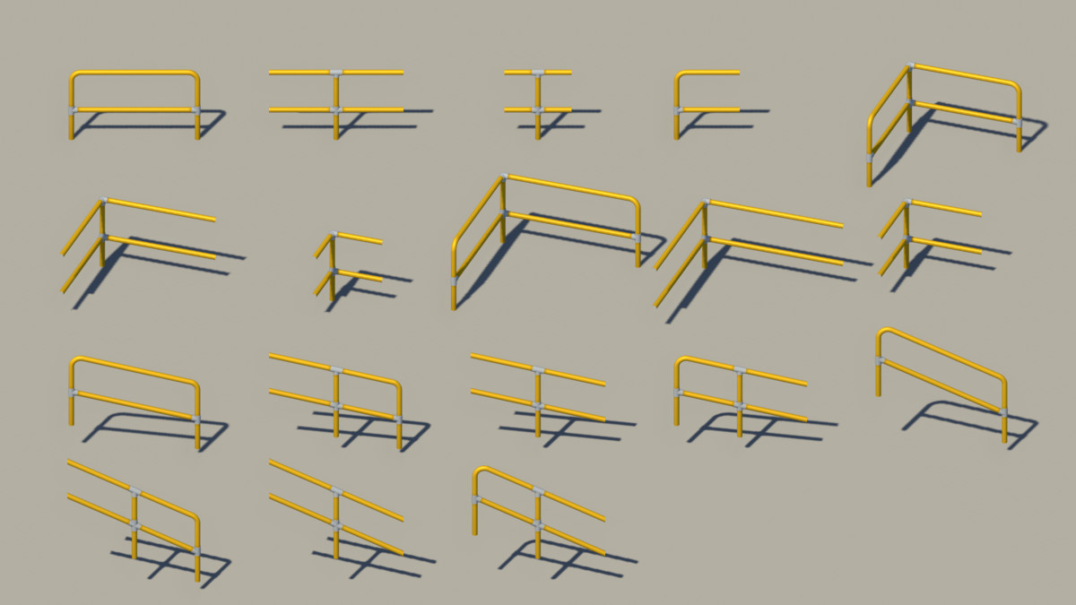 Sci-Fi Interior Modular Kit 02