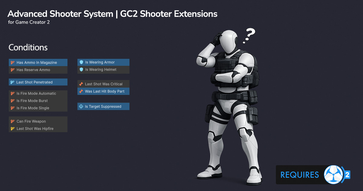 Advanced Shooter System | GC2 Shooter Extensions