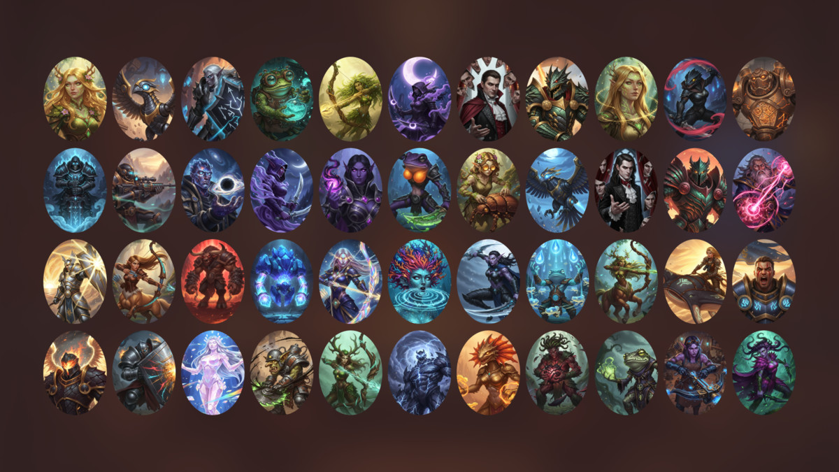 Card Battler Game Assets Pack for Fantasy RPG and Strategy Mobile Games
