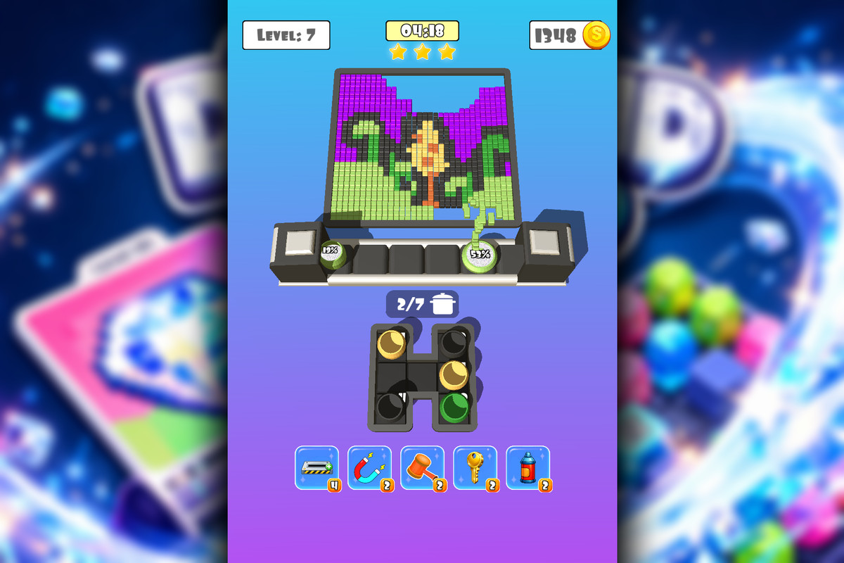 Diamond Loop Sort Puzzle - Complete Mobile Game Template